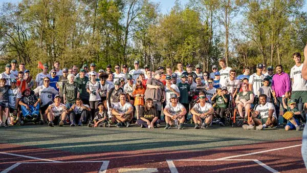 baseball team group photo
