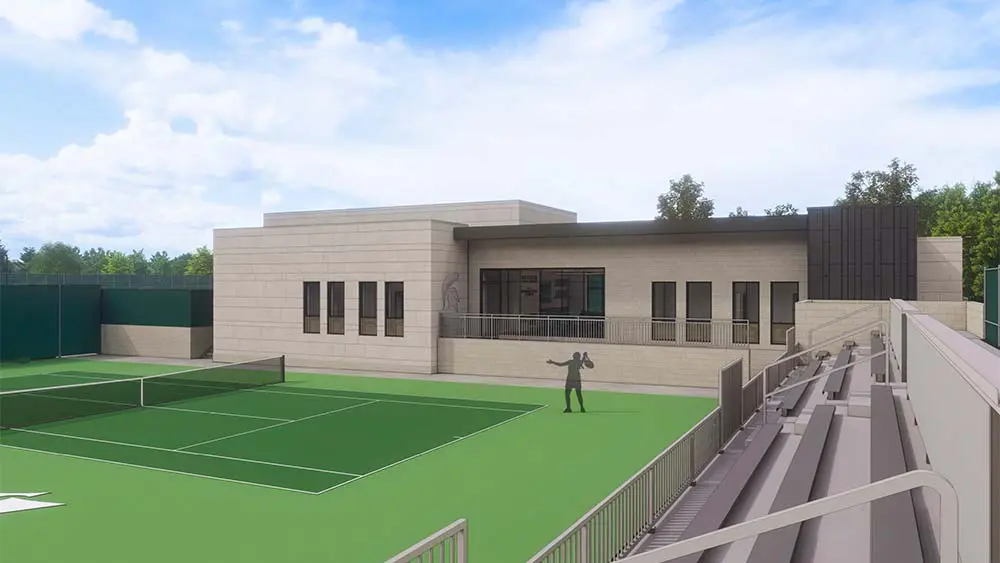 Rendering of facility