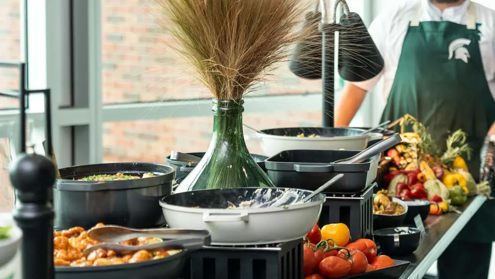 Rendering of kitchen facility