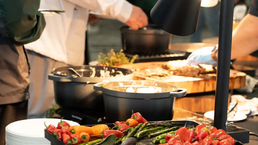 Rendering of kitchen facility